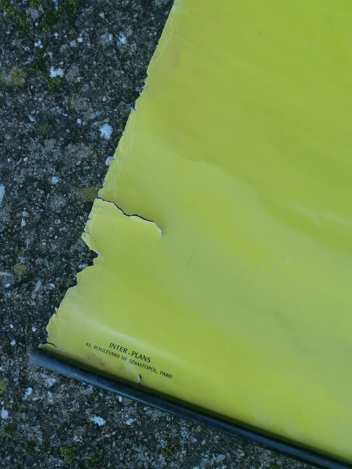 Ancienne affiche publicitaire Saviem Mécanique Garage Renault