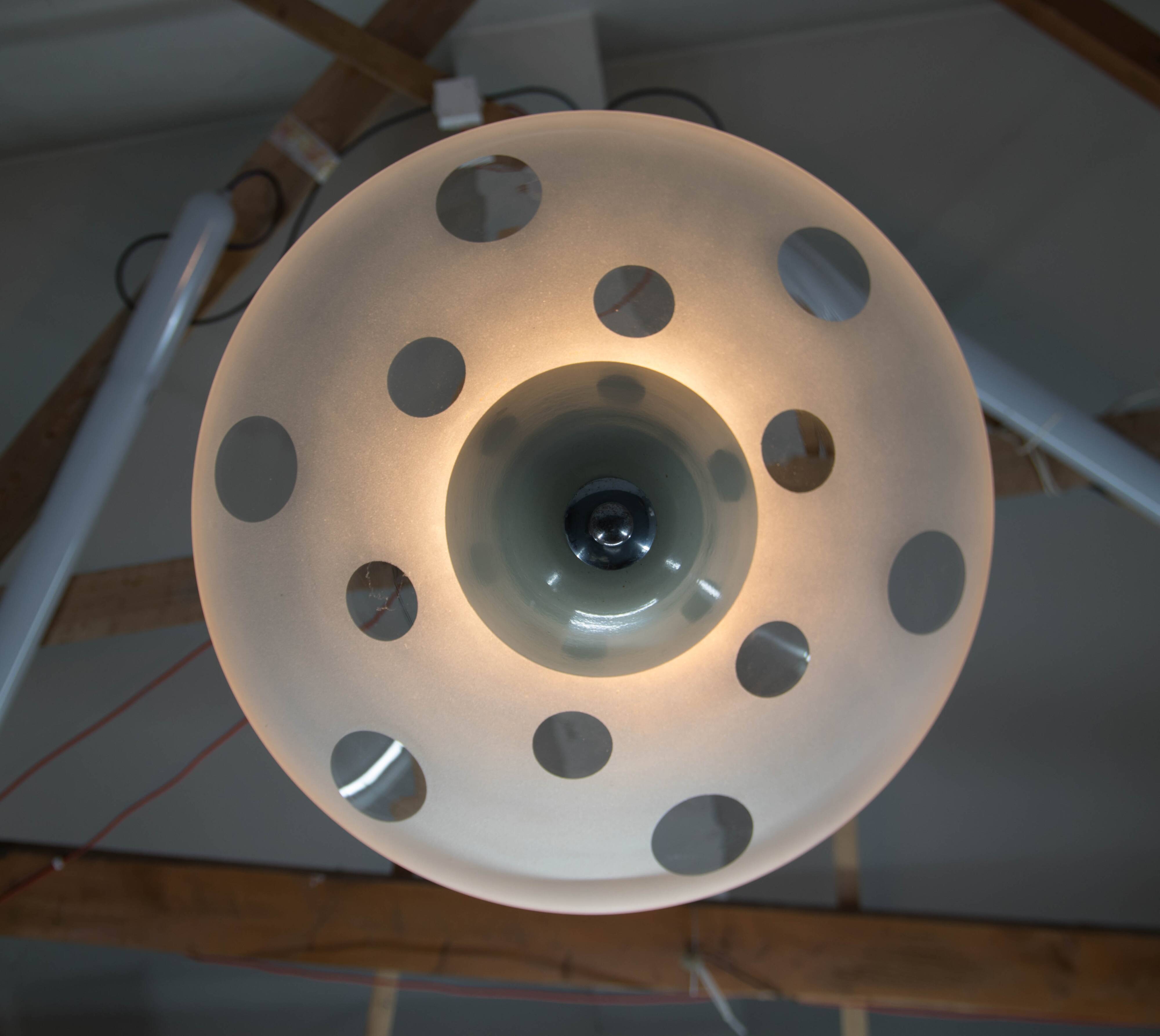 Bauhaus Chandelier by Napako, 1940s