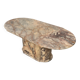 Classic Marble Coffee Table Fior di Pesco, Italy, 1970s