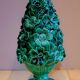 Vintage Flora Manises lamp in ceramic from the 1950s.