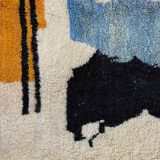 Moroccan Berber rug, Beni Ourain style, 200×300 cm