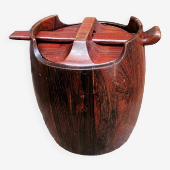 Brasil Design Jean Gillon Modernist Design 1960 Rosewood Tobacco Jar