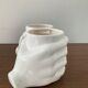 Vintage vase Enamelled ceramic hands 70s