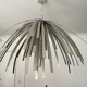 Suspension vintage en lamelles d'aluminium