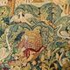 Aubusson tapestry from the Robert Four factory in wool and linen after "The Bestiary"