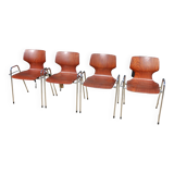 4 fauteuils adulte Pagholz