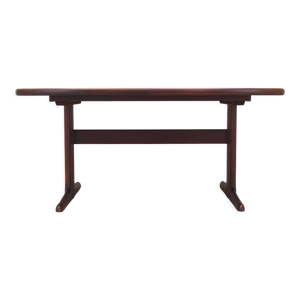 Table en acajou, design
