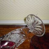 Cut crystal vase - 1960s