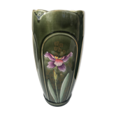 Vase Lys barbotine de bruyn ancien