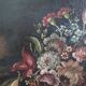 Still Life With Flowers, Oil On Canvas, Italy 18th Century