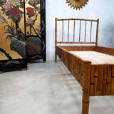 Vintage bamboo daybed tropical vibes