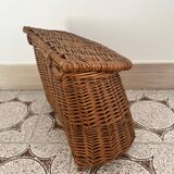 Wicker bicycle basket - vintage
