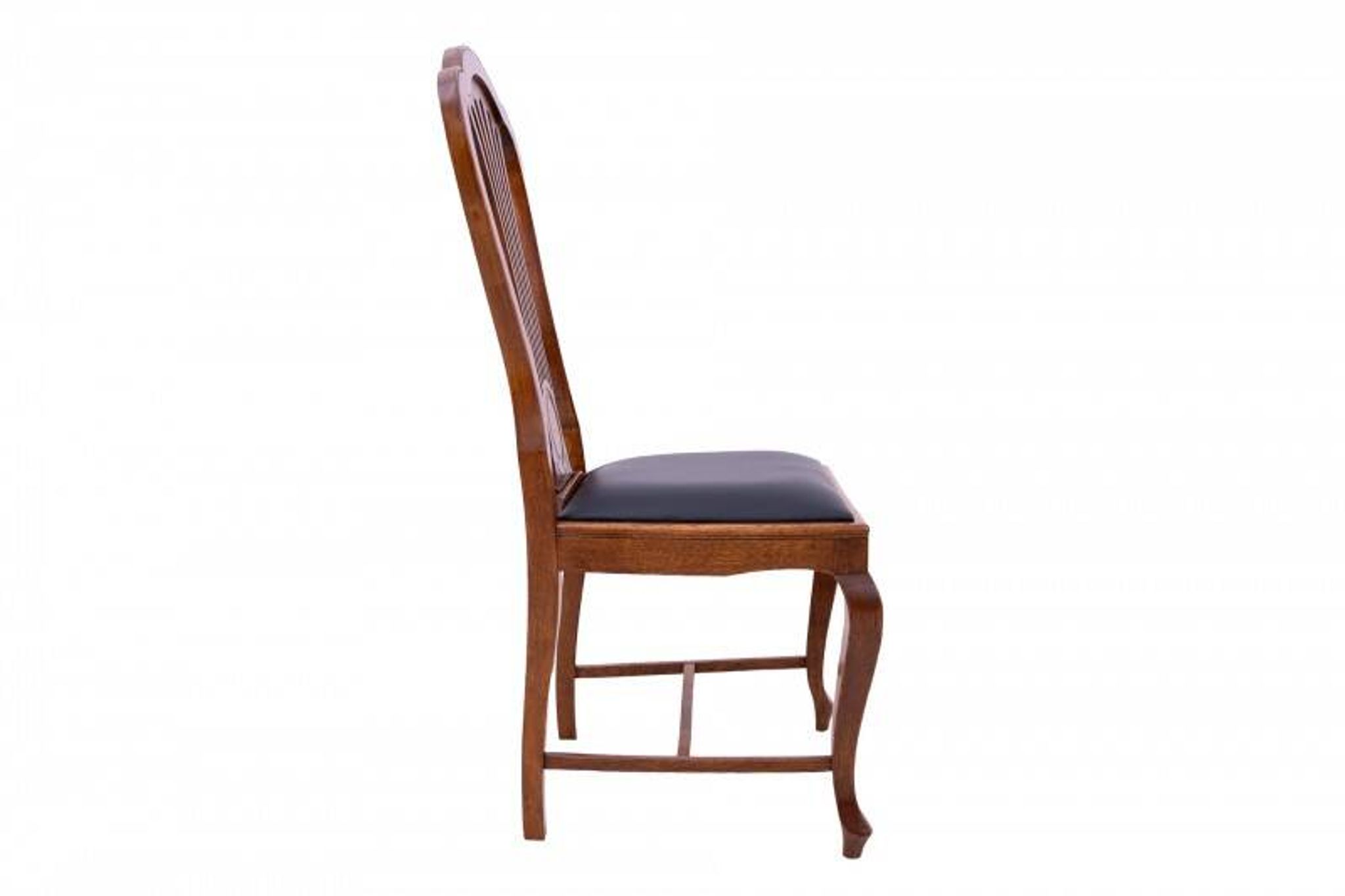 Large extendable table with eight chairs, late 19th century, France. After renovation.