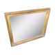 Gilded carved wooden mirror