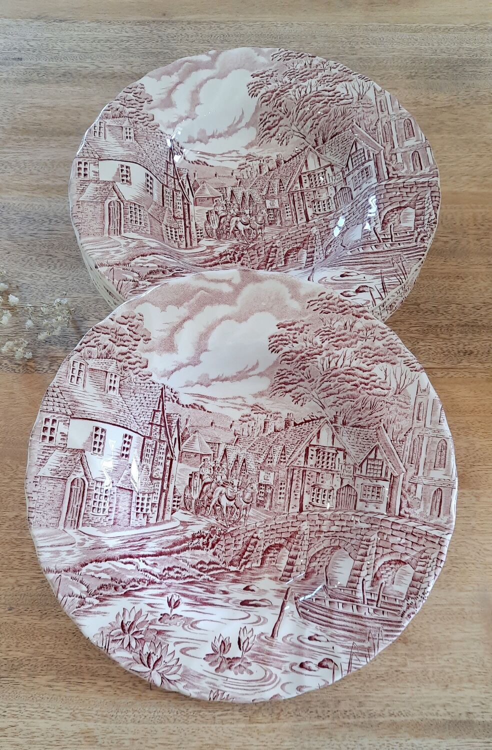 English hollow plates