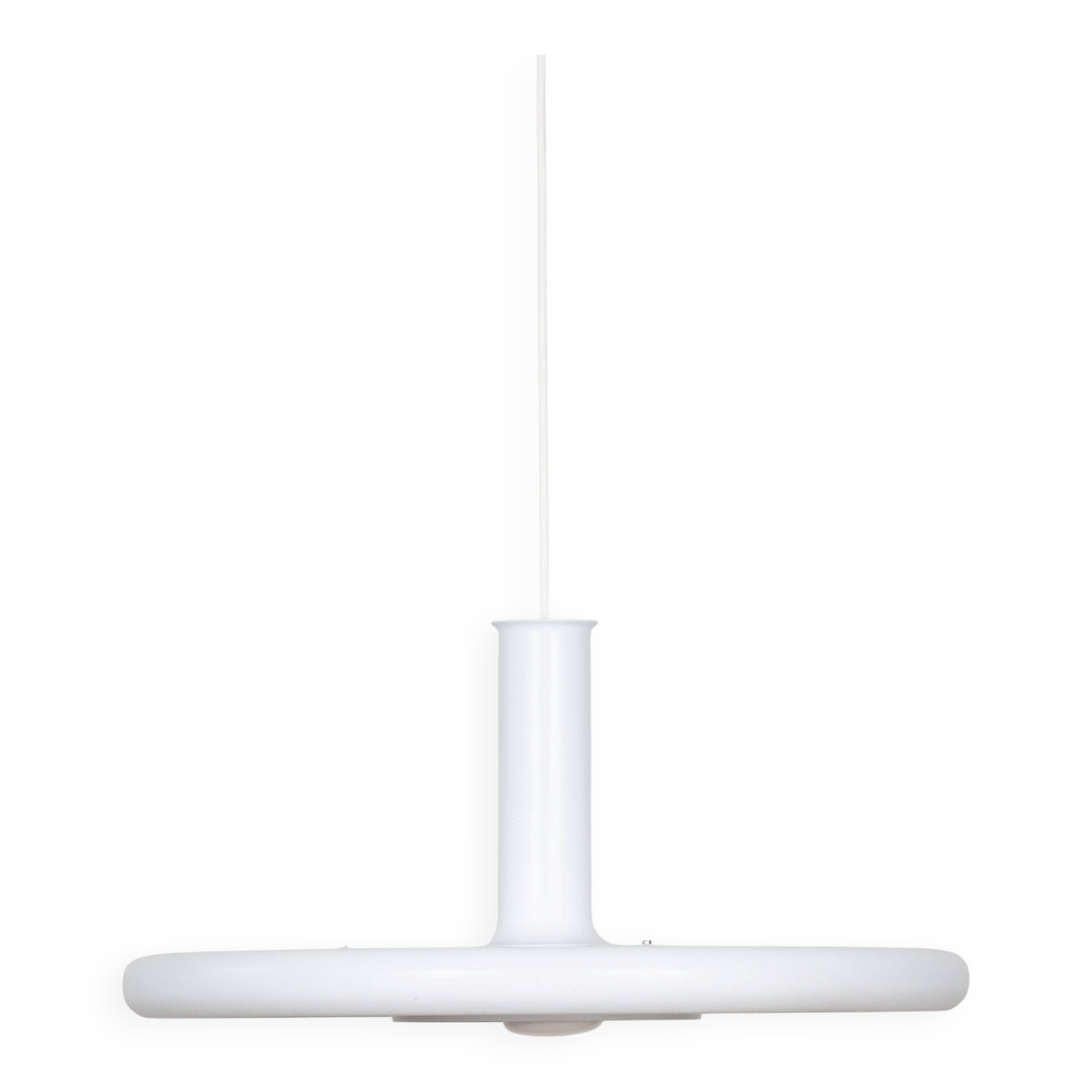 Vintage Danish pendant lamp Optima by Hans Due, Fog and Morup, 1970s.