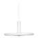 Vintage Danish pendant lamp Optima by Hans Due, Fog and Morup, 1970s.