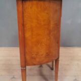 Small Louis XVI style chest of drawers with rounded sides