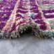 Moroccan Talsint purple rug - 193 x 324 cm