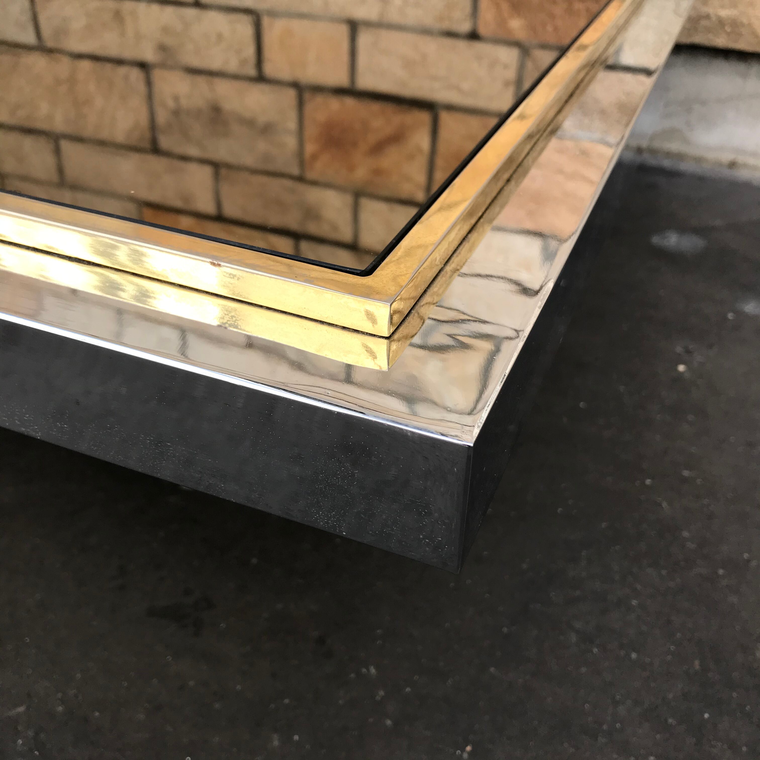 1970 Belgo Chrome coffee table