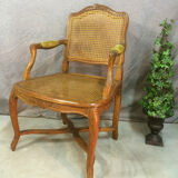 Cane Chair in Walnut a spacer and flat file