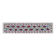 Hand-knotted rug, vintage Turkish rug 43x180 cm
