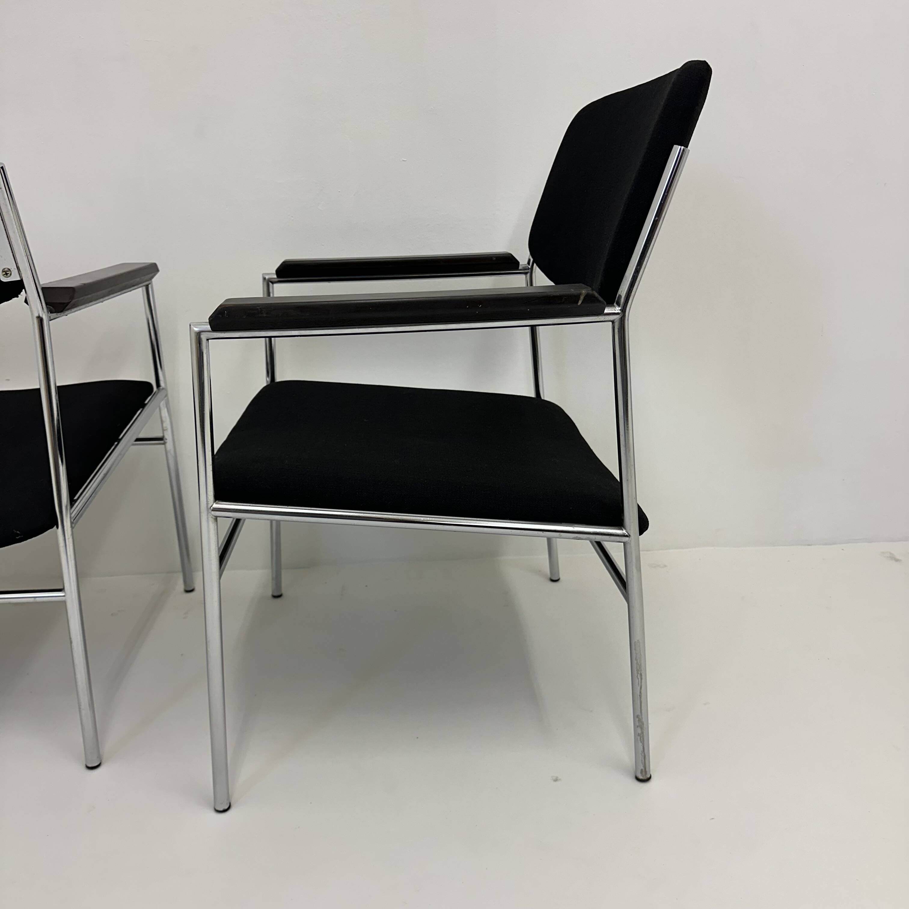 Gijs van der Sluis Minimalist Lounge chair , 1970s