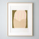 Original gouache painting "Swimmer"