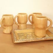 Mugs by C.Paci Vallauris, 1950s-60s
