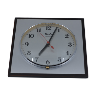 Horloge Flash aluminium