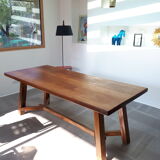 Dining room table farm and 6 chairs style breuer