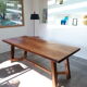 Dining room table farm and 6 chairs style breuer