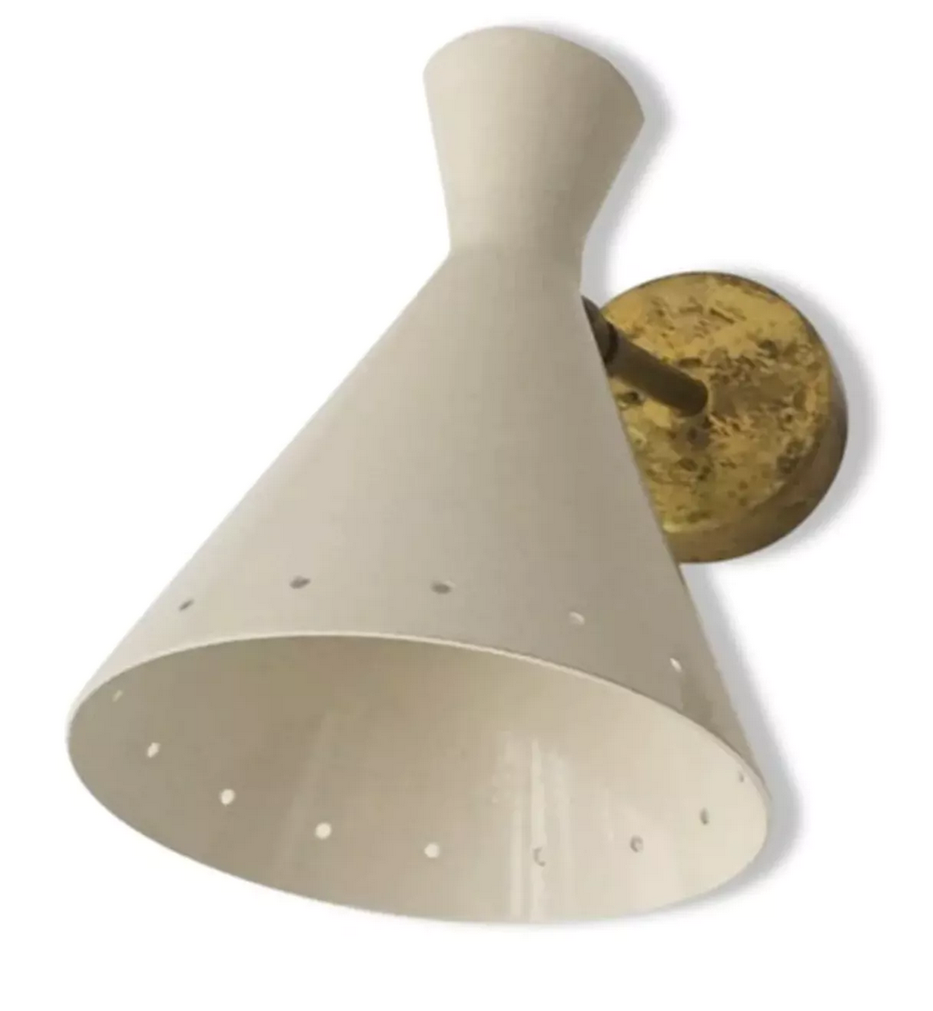 Paris italian wall lamps in the style of the creations of the 50s