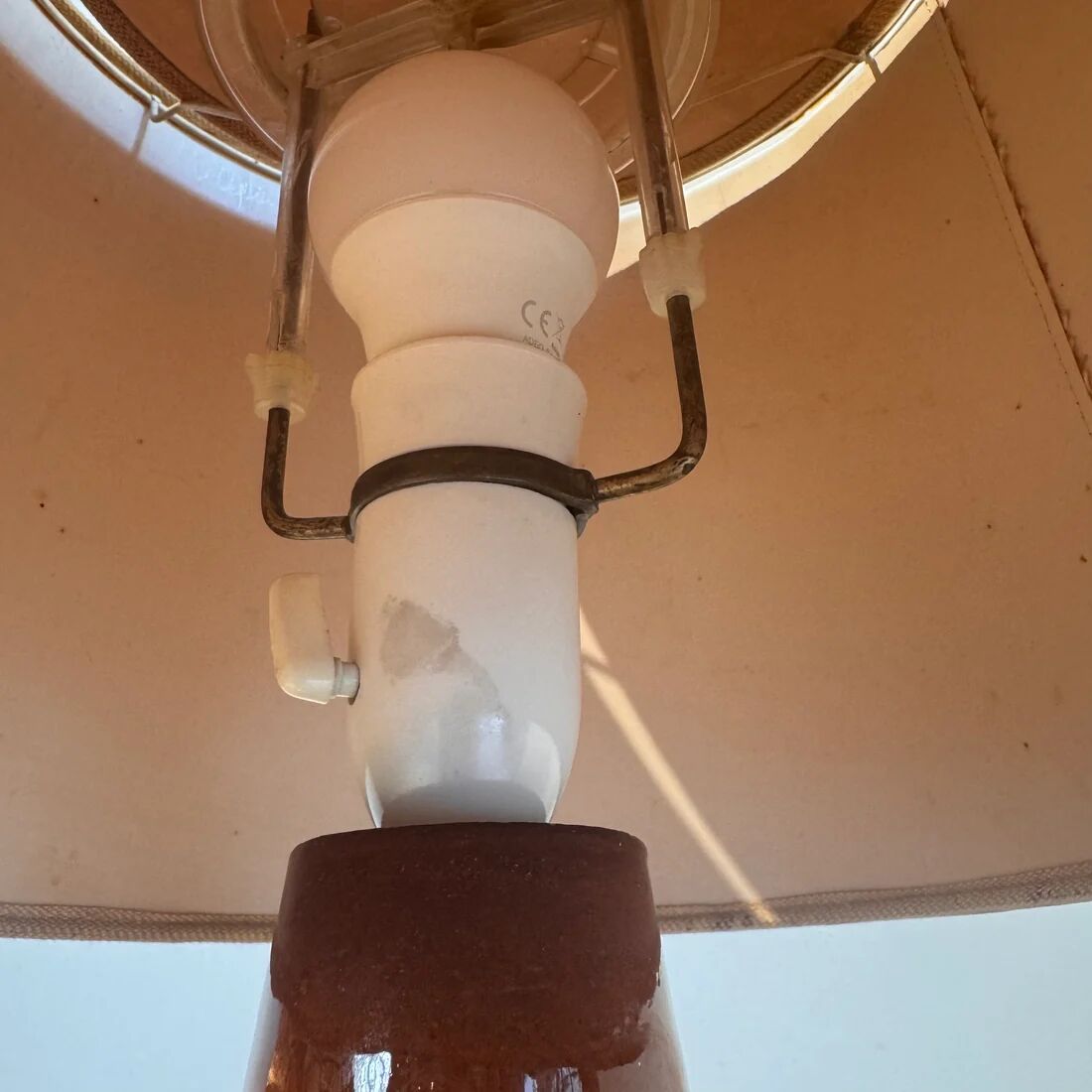 Lehmann Keramik ceramic table lamp, 1970s