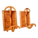 1960s rattan wall hooks