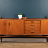 Retro Teak 1960s Restored G Plan Scandi Sideboard By Victor Wilkins