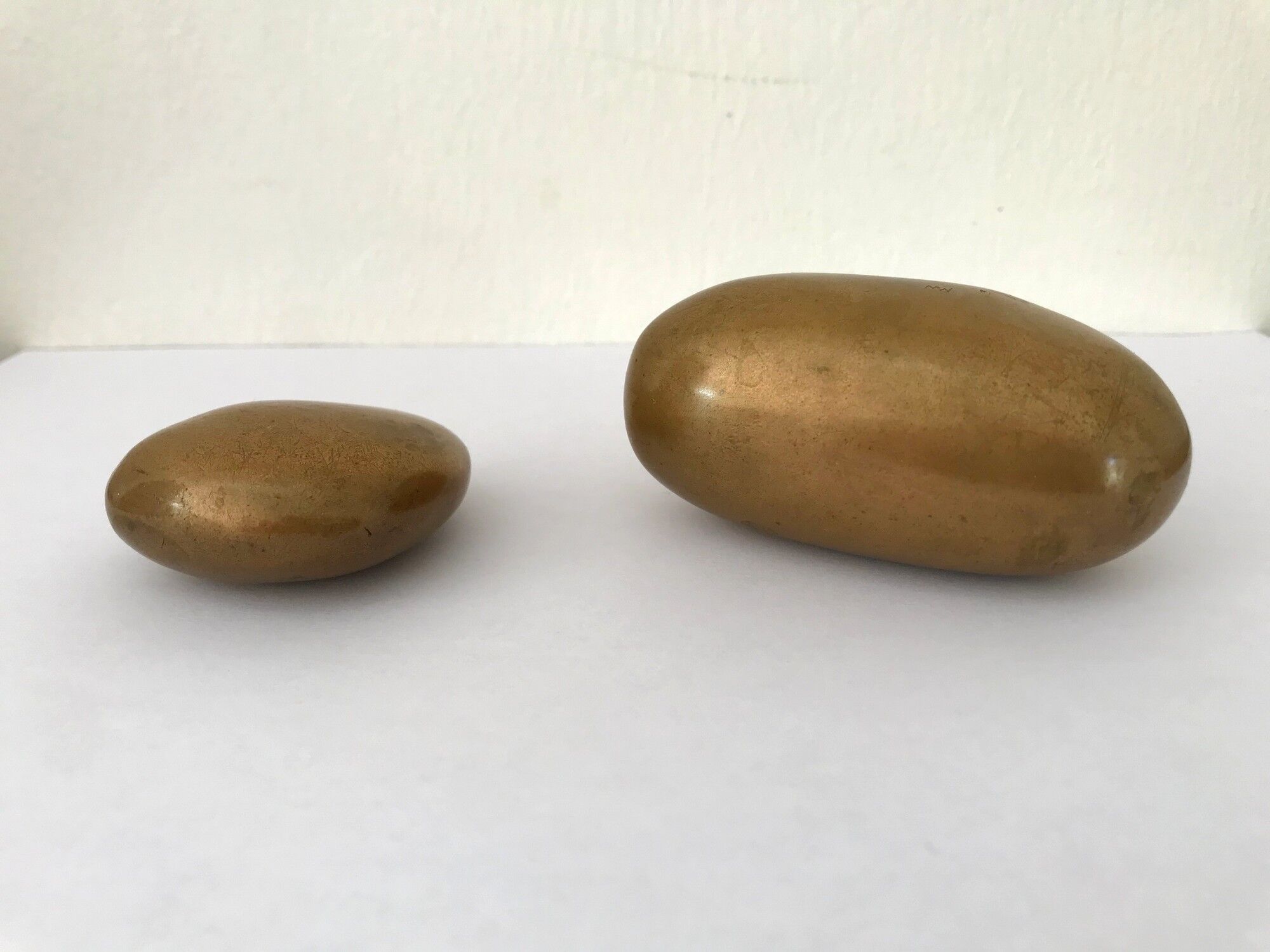 Bronze pebbles by Marjatta Weckström 80s