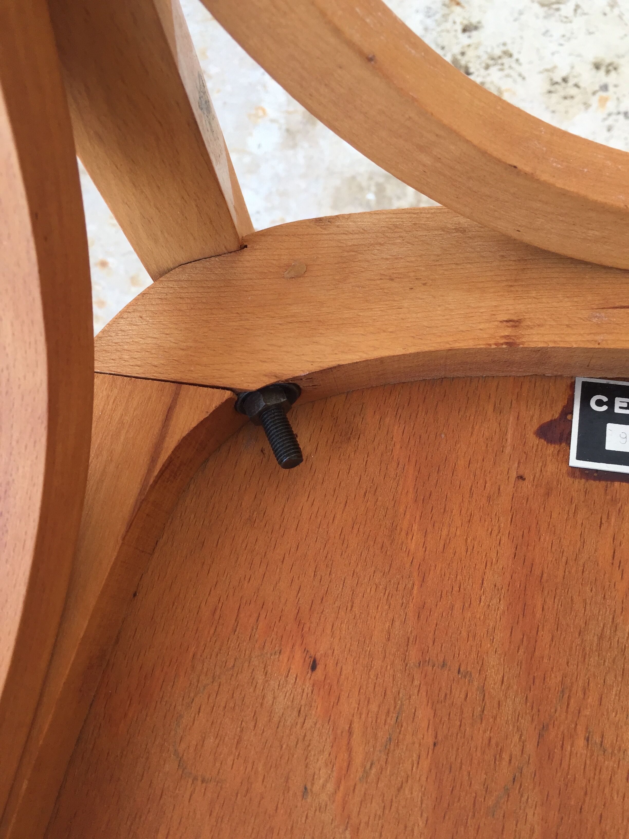 High chair Luterma 1950s