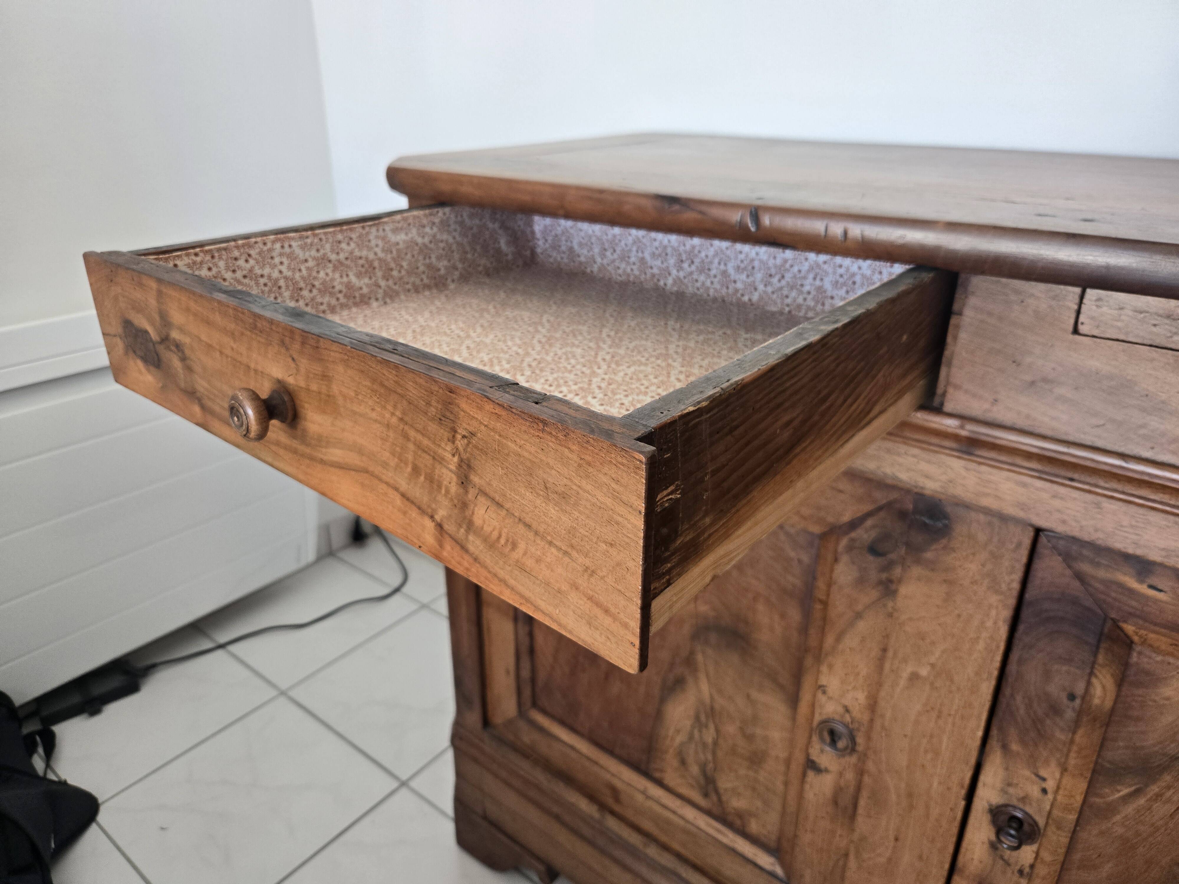 Enfilade walnut louis philippe period