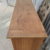 Trade furniture with 12 drawers in gilded oak