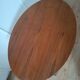 Belle table basse ovale tripode danoise
