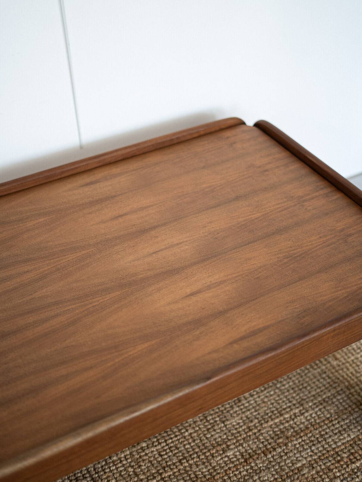 Large Scandinavian teak coffee table