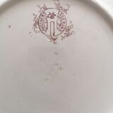 Plate Longchamp iron earth Number E