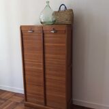 Double curtain binder