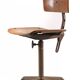 Friso Kramer style plywood atelier drawing table chair