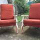 Paire de fauteuils anciens