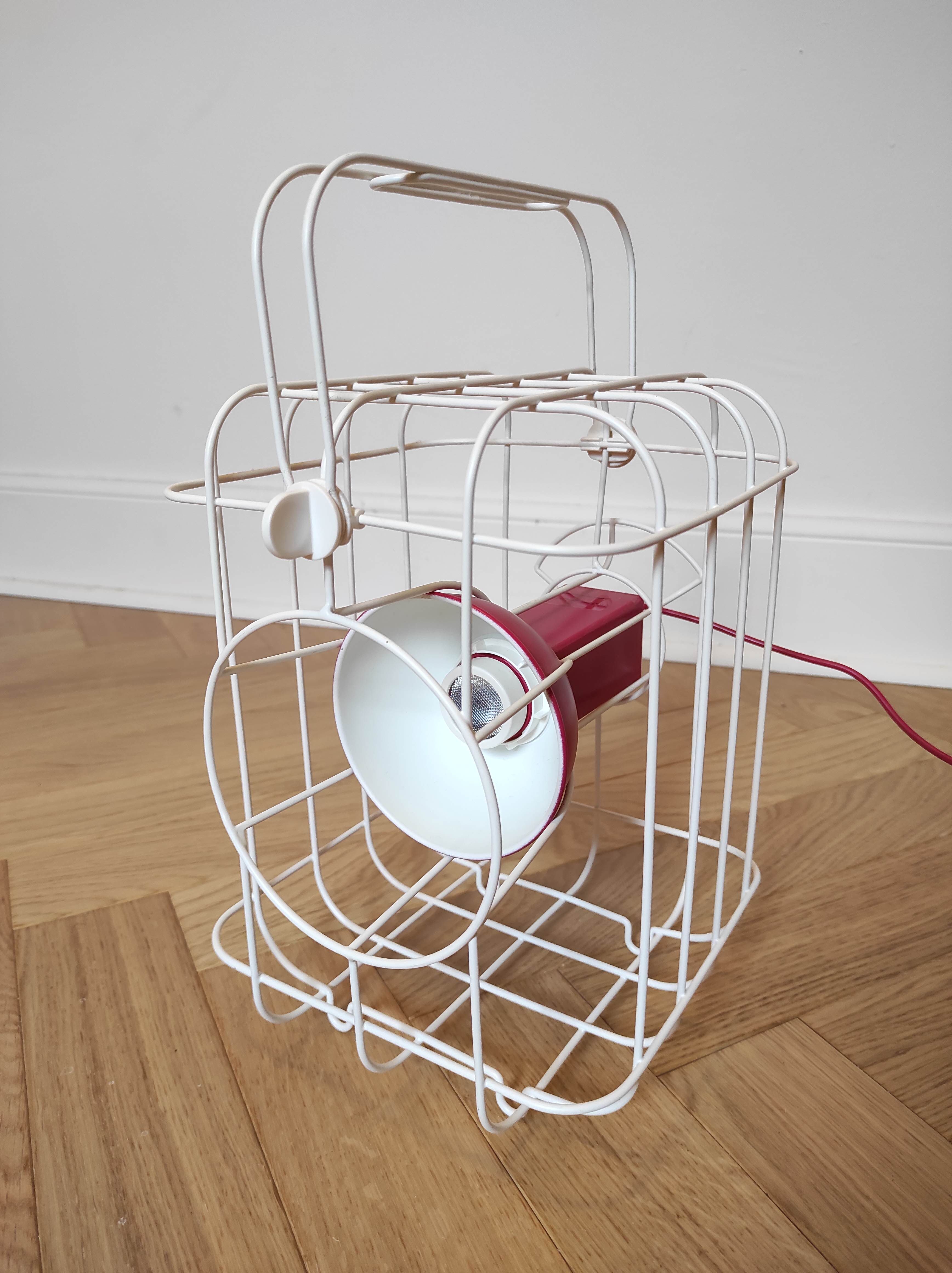 Vintage caged lamp by Matali Crasset for Ikea, 2017