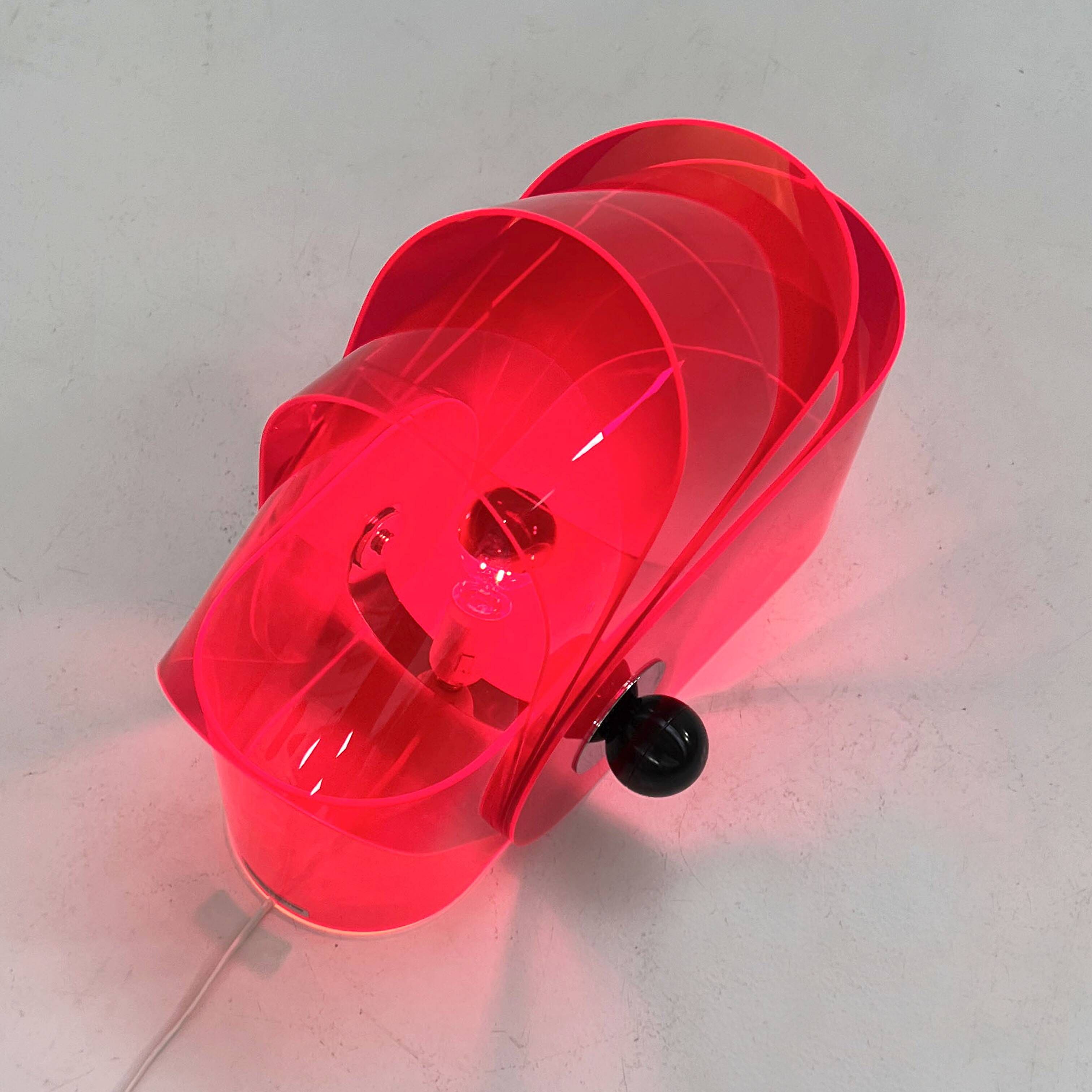Lampe Gherpe Rose par Superstudio pour Design Centre Poltronova, 1968