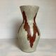 Vase moucheté émaillé rouge Germany