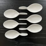 Set of 6 designer amuse bouche spoons